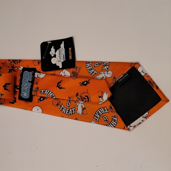 Casper The Friendly Ghost Neck Tie Halloween - Picture 3 of 5